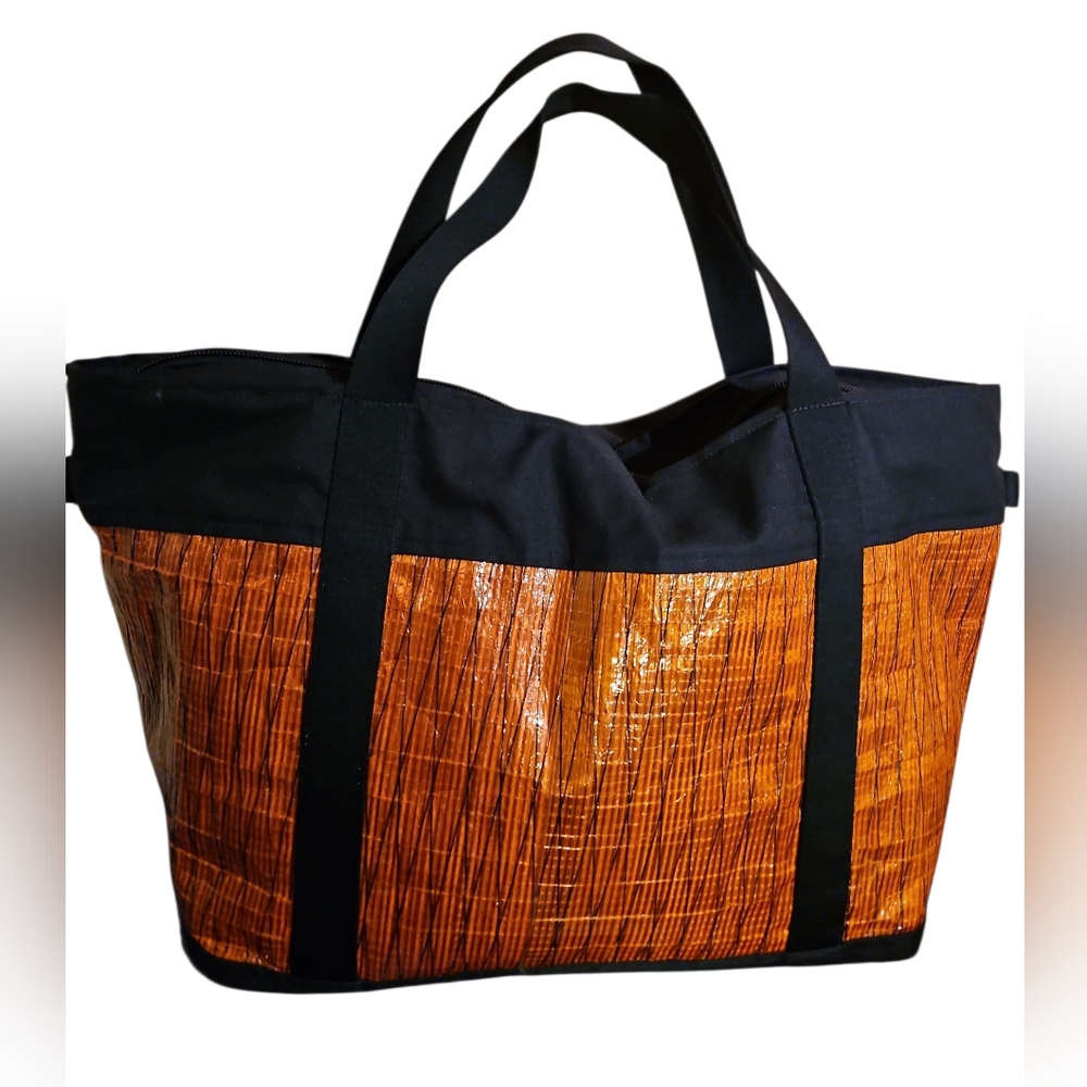 Ella Vickers Black and Brown Tote Bag